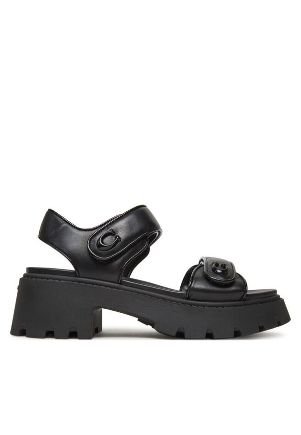 Sandały Coach. Kolor: czarny