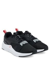 Puma Sneakersy Softride Wired 2 400232 12 Czarny. Kolor: czarny. Materiał: materiał #6