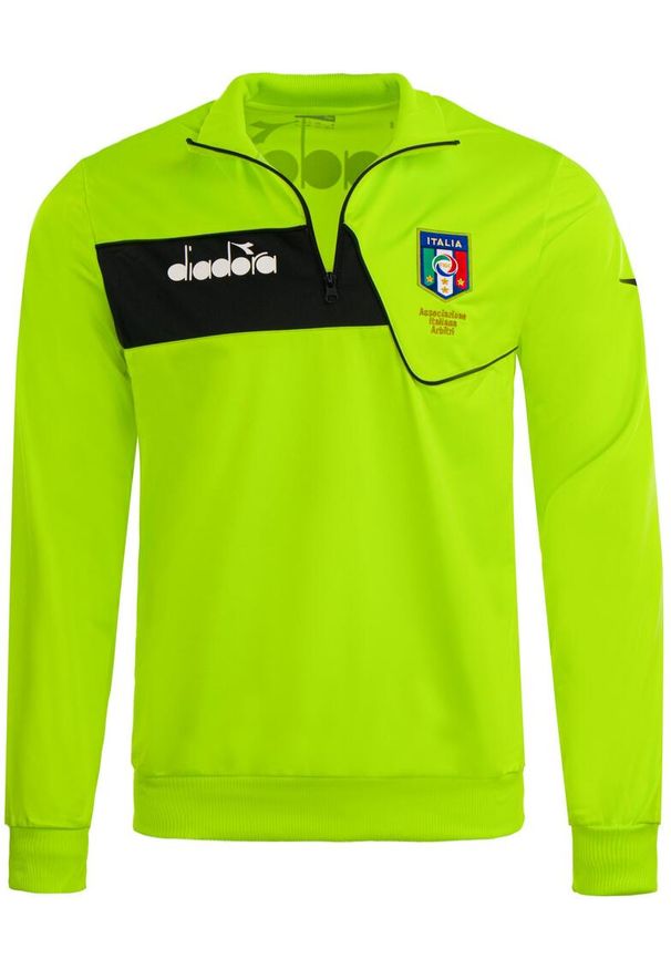 Męska bluza Diadora - Komfort i styl dla zapalonych kibiców. Kolor: wielokolorowy. Materiał: poliester. Sport: fitness, piłka nożna