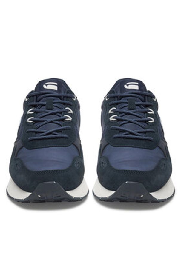 G-Star RAW - G-Star Raw Sneakersy LEO-01-WE Granatowy. Kolor: niebieski. Materiał: materiał