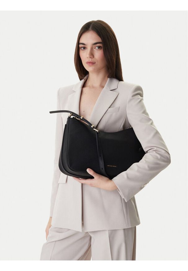 MICHAEL Michael Kors Torebka 30F5GY5M6L Czarny. Kolor: czarny. Materiał: skórzane