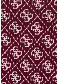 Guess - GUESS Bordowa damska sukienka, Rozmiar S. Okazja: na co dzień. Kolor: czerwony. Styl: casual #4