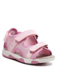 Geox Sandały B Sandal Multy Girl B450DA 0ASCE C8099 S Różowy. Kolor: różowy #6