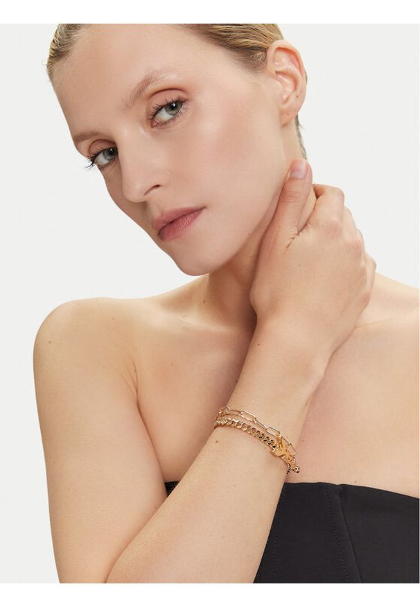 Patrizia Pepe Bransoletka 8J1355/M067-F130 Złoty. Materiał: złote. Kolor: złoty