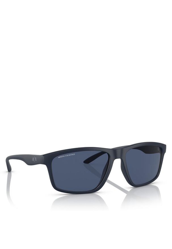 Okulary przeciwsłoneczne Armani Exchange. Kolor: niebieski