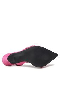 Pinko - PINKO Sandały Lisette Slingback PE 23 BLKS1 100566 A0N6 Różowy. Kolor: różowy. Materiał: skóra, zamsz #4