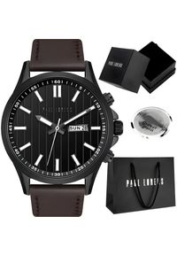 Zegarek męski Paul Lorens TORENT-1B2 zestaw z grawerem #1