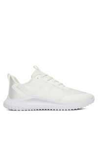 Calvin Klein Sneakersy Eva Runner Lace Up Mat Mix YM0YM01442 Biały. Kolor: biały. Materiał: materiał #1