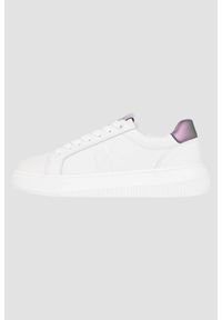 Calvin Klein - CALVIN KLEIN Białe sneakersy, Rozmiar 41. Kolor: biały. Materiał: skóra #3