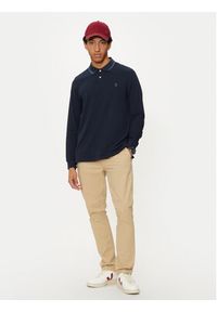 U.S. Polo Assn. Polo MUP2255 Granatowy Regular Fit. Typ kołnierza: polo. Kolor: niebieski. Materiał: bawełna