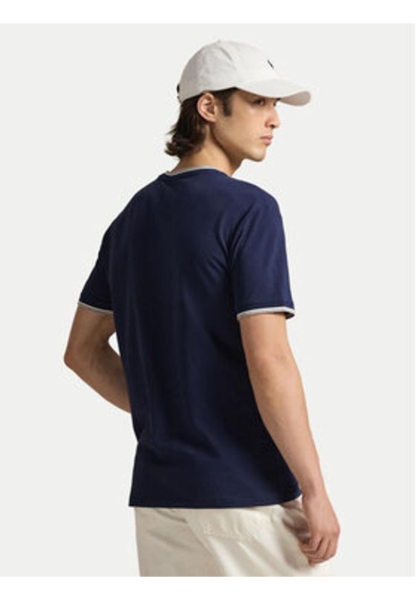 Polo Ralph Lauren T-Shirt 710963492001 Granatowy Regular Fit. Typ kołnierza: polo. Kolor: niebieski. Materiał: bawełna