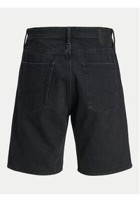 Jack & Jones - Jack&Jones Szorty jeansowe Tony 12249068 Czarny Loose Fit. Kolor: czarny. Materiał: bawełna #4