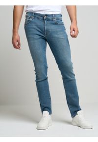 Big-Star - Spodnie jeans męskie dopasowane Martin 413. Kolor: niebieski. Sezon: lato. Styl: elegancki #3