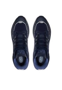 EA7 Emporio Armani Sneakersy X8X094 XK239 T503 Granatowy. Kolor: niebieski
