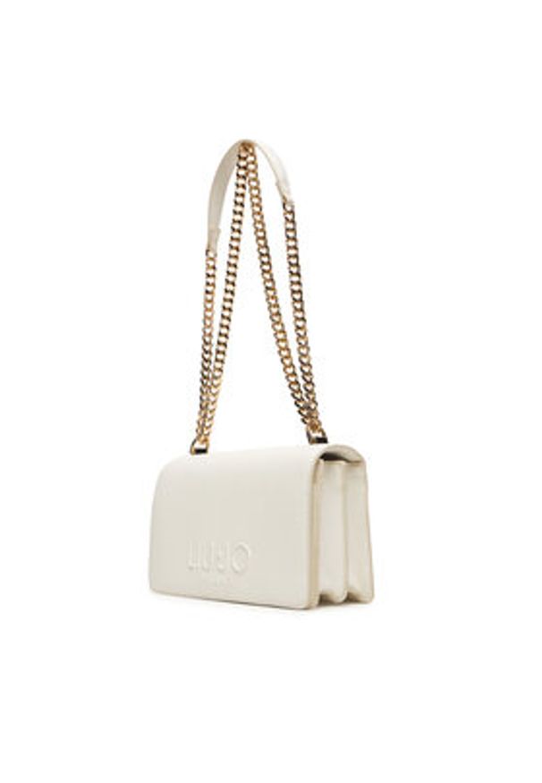 Liu Jo Torebka AA6056 ES029 Écru. Kolor: kremowy. Materiał: skórzane