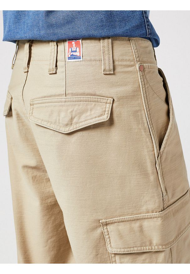 Wrangler - MESKIE SZORTY WRANGLER CASEY CARGO SHORT SADDLE 112350908