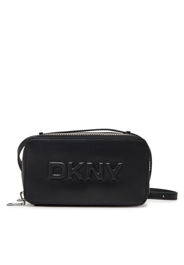 DKNY Torebka R44EZI35 Czarny. Kolor: czarny. Materiał: skórzane
