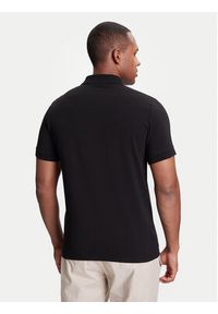Karl Lagerfeld - KARL LAGERFELD Polo 745088 553235 Czarny Regular Fit. Typ kołnierza: polo. Kolor: czarny. Materiał: bawełna #3