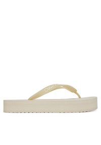 Calvin Klein Jeans Japonki Beach Sandal Flatform Tpu YW0YW01830 Écru