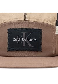 Calvin Klein Jeans Czapka z daszkiem Sport Essentials Panel K50K510167 Brązowy. Kolor: brązowy. Materiał: materiał, poliester. Styl: sportowy