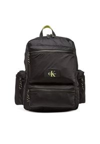 Calvin Klein Plecak Tech Utility Backpack LV04G3122G Czarny. Kolor: czarny. Materiał: materiał #4