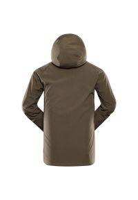 ALPINE PRO - Kurtka softshell męska Alpine Pro Hoor. Kolor: zielony. Materiał: softshell. Sport: turystyka piesza