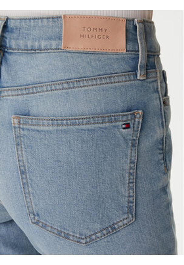 TOMMY HILFIGER - Tommy Hilfiger Jeansy WW0WW47694 Niebieski Slim Fit. Kolor: niebieski