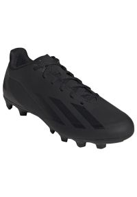 Adidas - Buty adidas X Crazyfast.4 FxG M GY7433 czarne. Kolor: czarny. Materiał: materiał, syntetyk. Szerokość cholewki: normalna #5