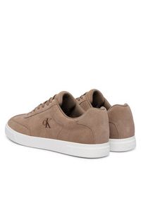 Calvin Klein Sneakersy Low Prof Cupsole Wt Su HM0HM02201 Beżowy. Kolor: beżowy. Materiał: zamsz, skóra #6