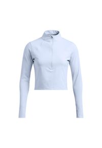 Longsleeve do biegania damski Under Armour Launch Elite Half Zip. Kolor: niebieski. Długość rękawa: długi rękaw. Sport: bieganie #1