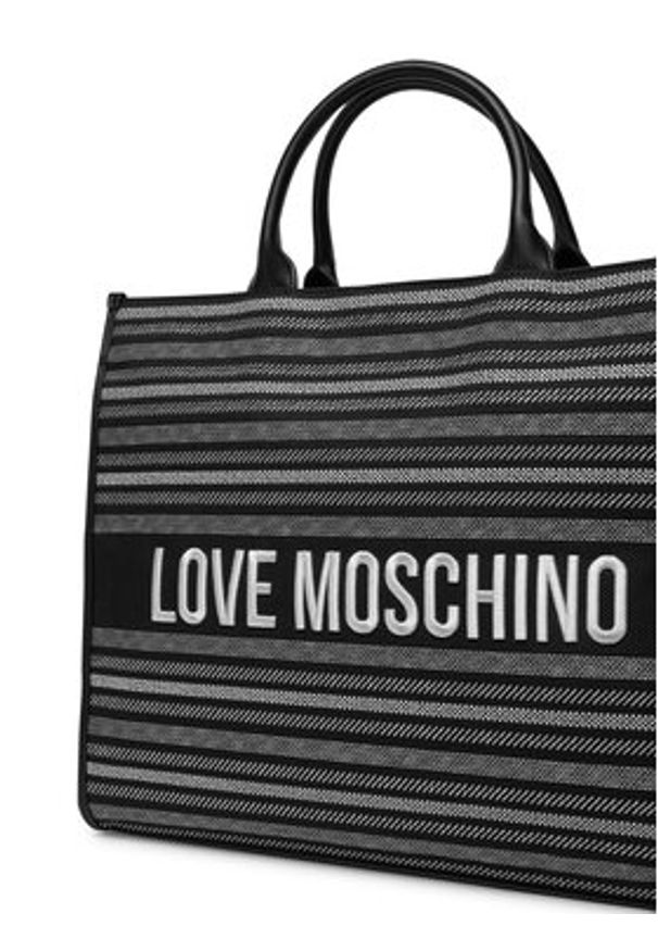 Love Moschino - LOVE MOSCHINO Torebka JC4239PP0MKO100A Czarny. Kolor: czarny