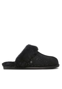 Ugg Kapcie W Scuffette II Metellic Spots 1137530 Czarny. Kolor: czarny. Materiał: skóra