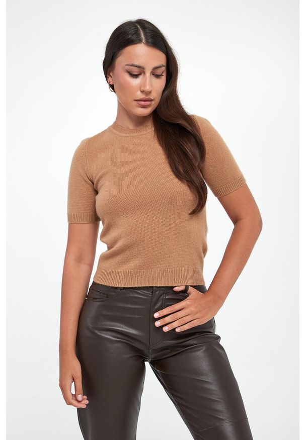 Marella Sport - Sweter damski wełniano-kaszmirowy Finito2 MARELLA SPORT. Materiał: wełna, kaszmir. Styl: sportowy