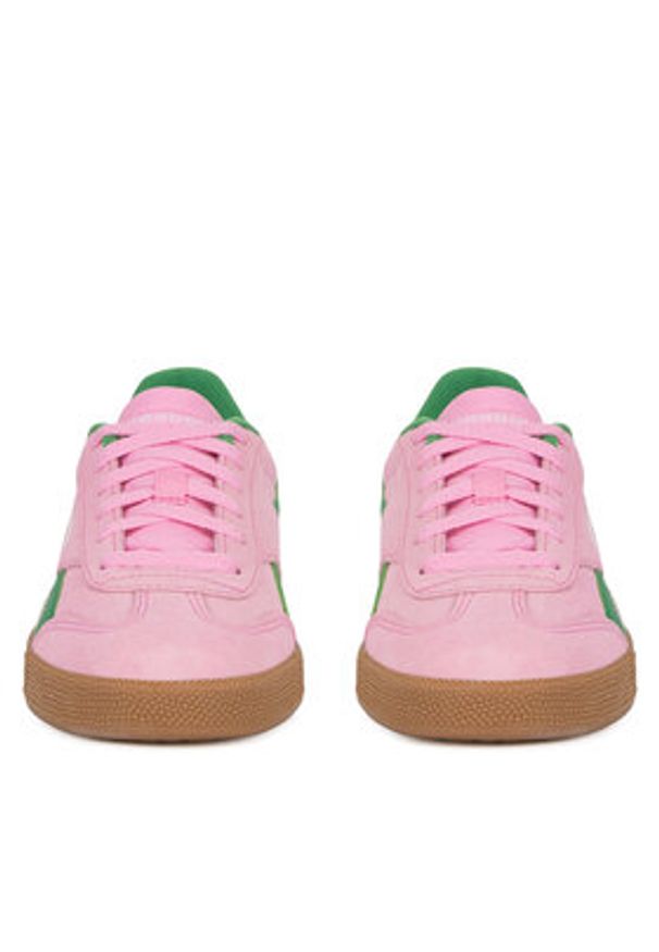 Reebok Sneakersy REEBOK SMASH EDGE 100220596 Różowy. Kolor: różowy. Materiał: skóra