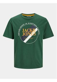 Jack & Jones - Jack&Jones T-Shirt Loof 12248624 Zielony Standard Fit. Kolor: zielony. Materiał: bawełna #3