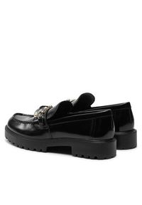 Tory Burch Lordsy Embellished Classic Lug Loafer 165828 Czarny. Kolor: czarny. Materiał: skóra #4