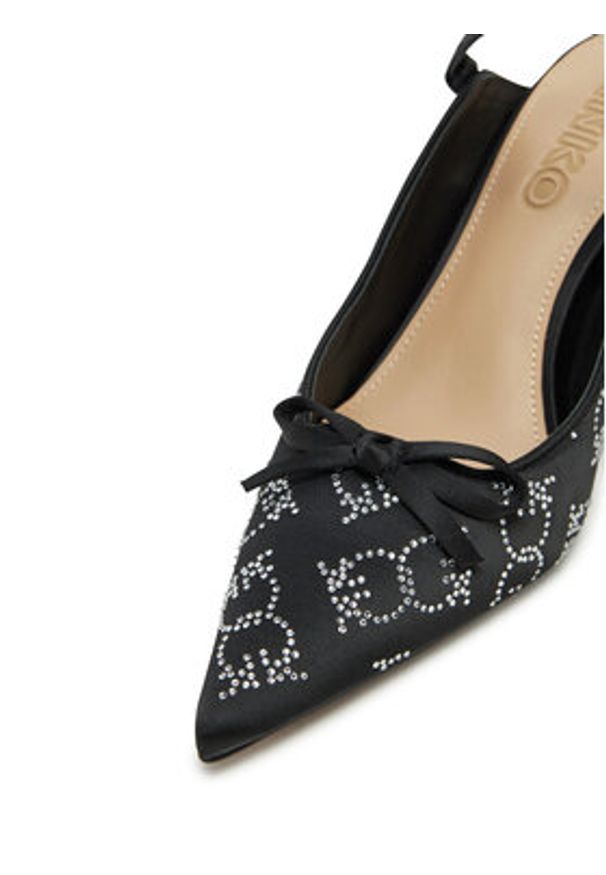 Pinko - PINKO Klapki Elsa 08 SD0335 T017 Czarny. Kolor: czarny. Materiał: materiał