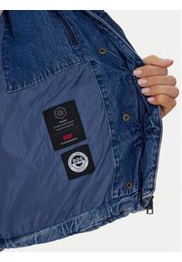 Levi's® Kurtka puchowa Western Bubble 003MD-0000 Niebieski Relaxed Fit. Kolor: niebieski. Materiał: bawełna #5