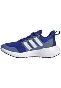 Adidas - Buty adidas FortaRun 2.0 Cloudfoam Lace Jr HP5439 niebieskie. Zapięcie: sznurówki. Kolor: niebieski. Materiał: guma. Szerokość cholewki: normalna. Model: Adidas Cloudfoam. Sport: bieganie #8