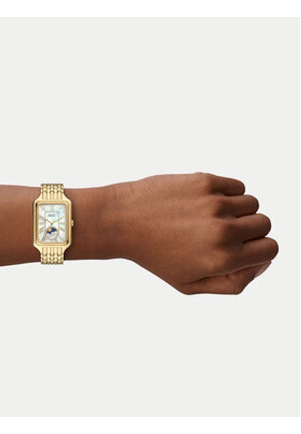Fossil Zegarek Raquel ES5398 Złoty. Kolor: złoty