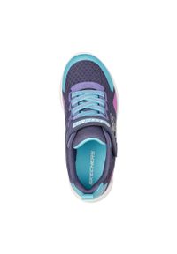 skechers - Buty do chodzenia dla dzieci Skechers Twisty Kicks. Zapięcie: rzepy. Kolor: wielokolorowy, niebieski, szary. Materiał: materiał, syntetyk, tkanina. Szerokość cholewki: normalna. Sport: turystyka piesza