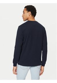 Tommy Jeans Longsleeve Linear DM0DM21138 Granatowy Slim Fit. Kolor: niebieski. Materiał: bawełna. Długość rękawa: długi rękaw #5