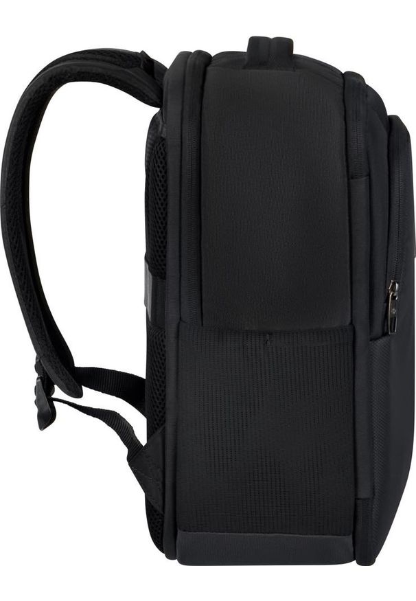 Plecak Samsonite 155198 1041 S (RYANAIR) 14.1'' Guardit 3.0 czarny. Kolor: czarny. Materiał: tkanina, materiał. Styl: biznesowy, casual, elegancki