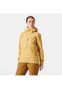 Damska kurtka narciarska Helly Hansen Verglas Bc. Kolor: żółty, beżowy, wielokolorowy. Sezon: zima. Sport: narciarstwo #1