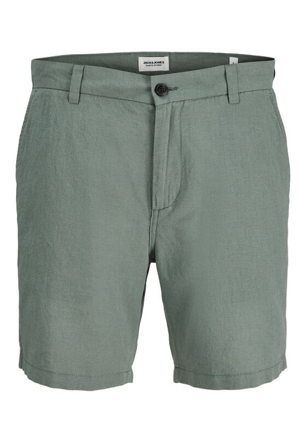 Jack & Jones Szorty materiałowe Stace Summer 12248627 Khaki Regular Fit. Kolor: brązowy. Materiał: bawełna
