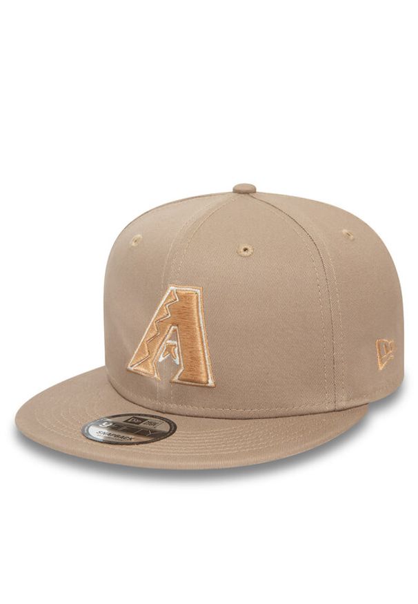 New Era Czapka z daszkiem Mlb Patch 950 Diamondbacks 60503482 Beżowy. Kolor: beżowy. Materiał: materiał
