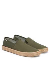 Calvin Klein Espadryle Ess Espadrille Cv HM0HM02076 Zielony. Kolor: zielony. Materiał: materiał #4
