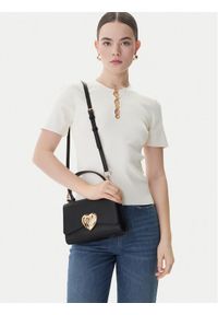 Love Moschino - LOVE MOSCHINO Torebka JC4146PP1OL1600A Czarny. Kolor: czarny. Materiał: skórzane #1