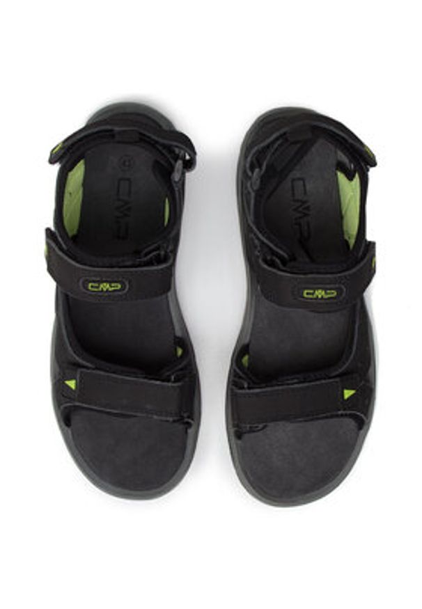 CMP Sandały Almaak Hiking Sandal 38Q9947 Czarny. Kolor: czarny. Materiał: nubuk, skóra