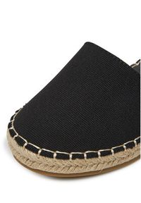 DeeZee Espadryle E8265-6 Czarny. Kolor: czarny. Materiał: materiał #5
